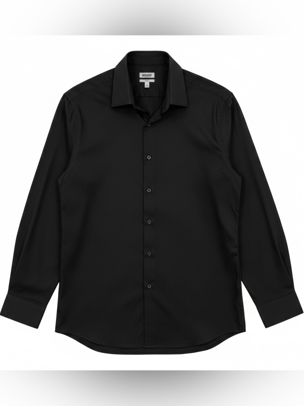 Men’s Black Dress Shirt - size 20 neck, 34/35. Unlisted by Kenneth Cole.